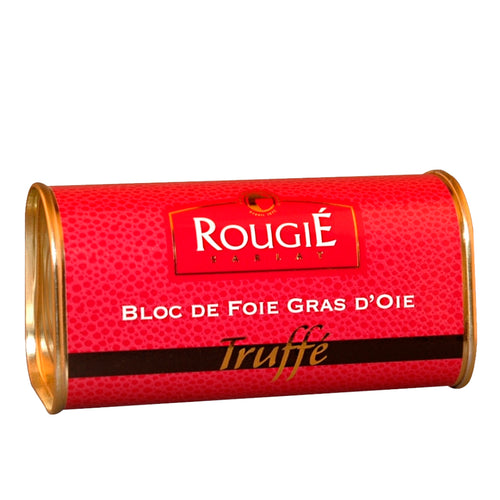 Bloc de foie gras Rougie de ganso trufado 210 gr - embridge.mx