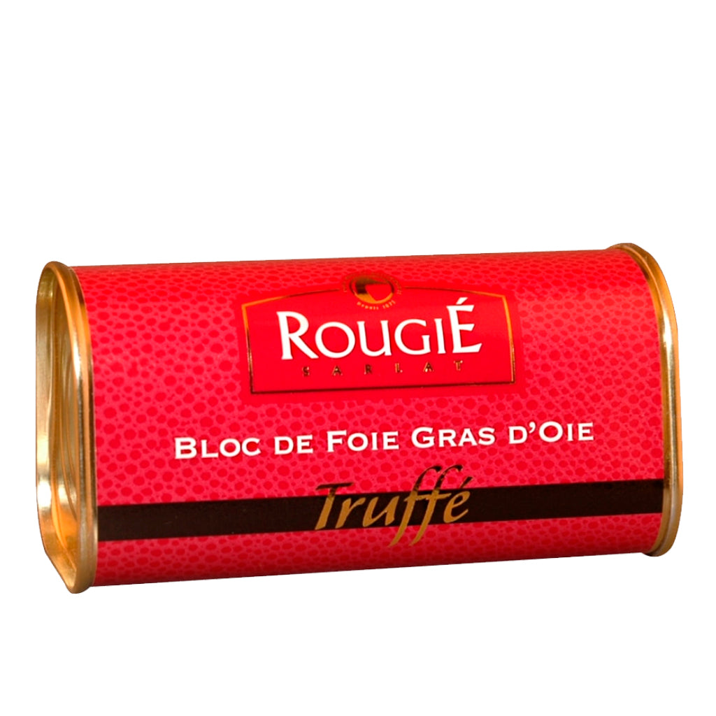 Bloc de foie gras Rougie de ganso trufado 210 gr - embridge.mx