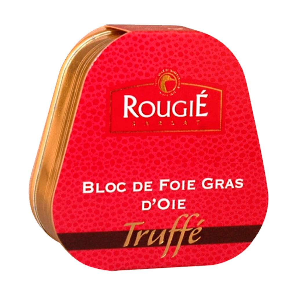 Bloc de foie gras Rougie de ganso trufado 75 gr - embridge.mx