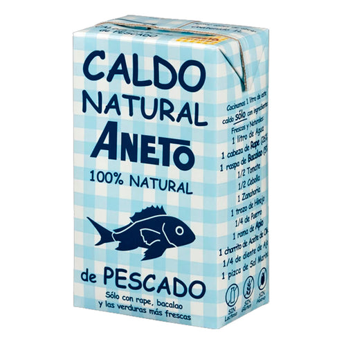 Caldo Natural Aneto de pescado 1000 ml - embridge.mx