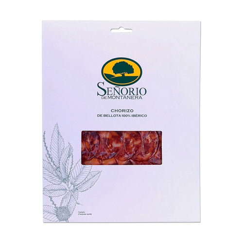 Chorizo Iberico Senorio de Montanera loncheado 80 g - embridge.mx