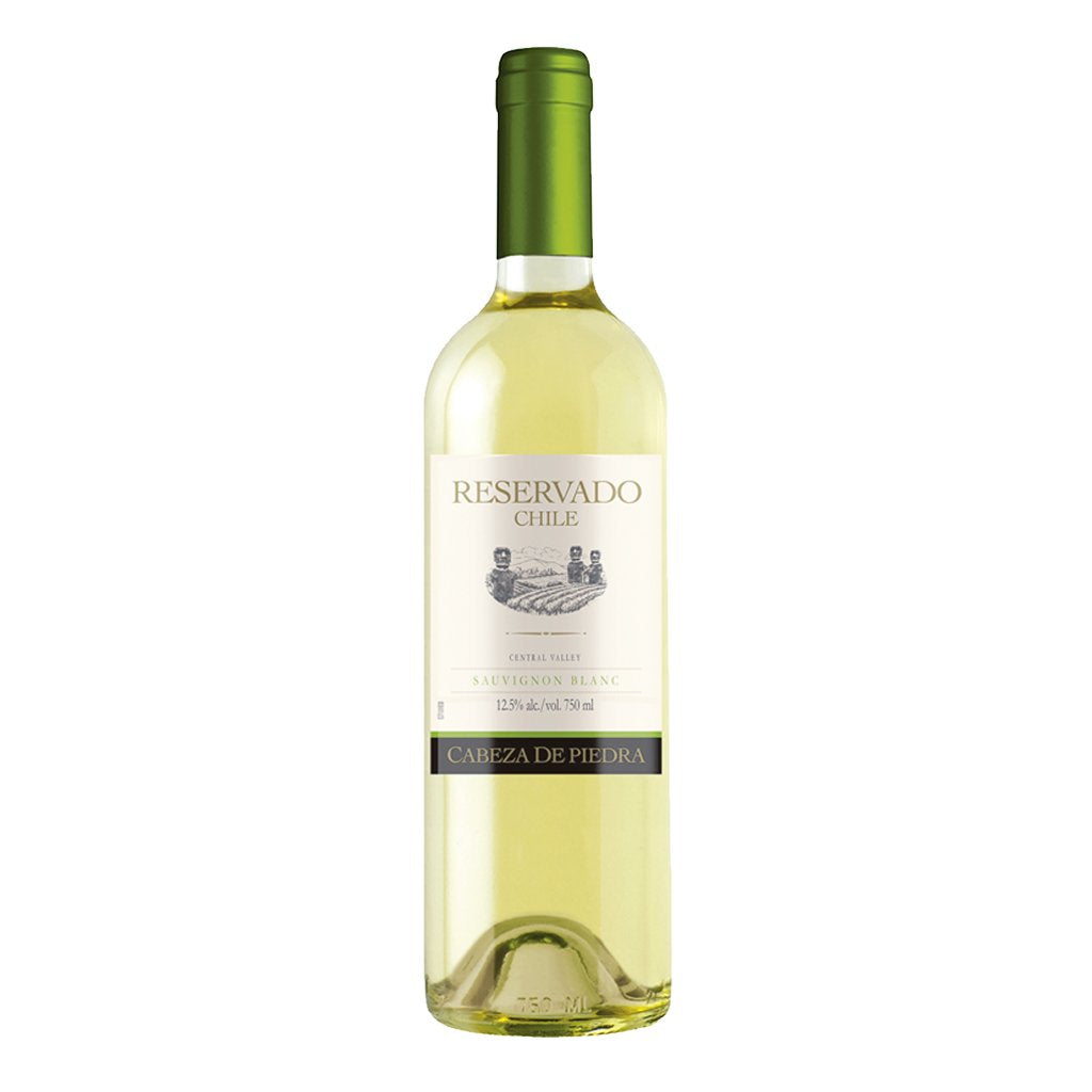 Vino blanco Cabeza de Piedra Sauvignon Blanc 750 ml - elsupergourmet.mx
