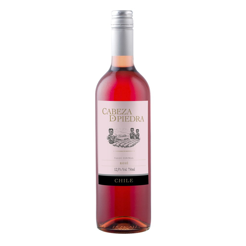 Vino rosado Cabeza de Piedra Rosé 750 ml - elsupergourmet.mx